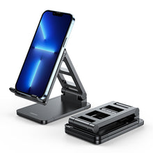 Заредете изображение във визуализатора на галерията – Joyroom foldable holder phone stand black (JR-ZS282) - TopMag
