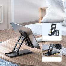 Заредете изображение във визуализатора на галерията – Joyroom foldable holder phone stand black (JR-ZS282) - TopMag
