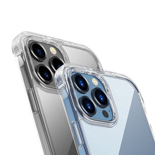 Заредете изображение във визуализатора на галерията – Joyroom Defender magnetic case for iPhone 13 Pro rugged housing with hooks kickstand transparent (MagSafe compatible) - TopMag
