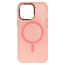 Заредете изображение във визуализатора на галерията – Magnetic Frosted Case for Iphone 15 Plus Pink
