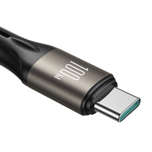 Заредете изображение във визуализатора на галерията – Joyroom Light-Speed ​​Series SA25-CC5 100W USB-C / USB-C Cable 1.2m - Black
