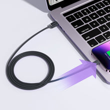 Заредете изображение във визуализатора на галерията – Lightning - USB 2.4A cable 1.2m Joyroom S-AL012A14 - black
