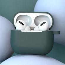 Заредете изображение във визуализатора на галерията – Apple AirPods 3 soft silicone earphones case + clip hook red (case D) - TopMag
