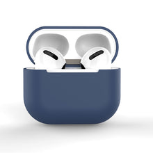 Заредете изображение във визуализатора на галерията – Apple AirPods 3 soft silicone earphones case dark blue (case C) - TopMag
