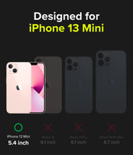 Заредете изображение във визуализатора на галерията – Ringke Fusion X Design durable PC Case with TPU Bumper for iPhone 13 mini black (Ticket band) (FXD540E43) - TopMag
