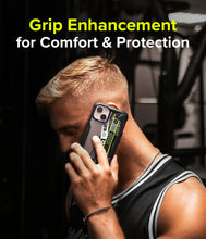Заредете изображение във визуализатора на галерията – Ringke Fusion X Design durable PC Case with TPU Bumper for iPhone 13 mini black (Ticket band) (FXD540E43) - TopMag
