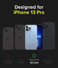 Заредете изображение във визуализатора на галерията – Ringke Fusion X Design durable PC Case with TPU Bumper for iPhone 13 Pro black (Ticket band) (FXD550E43) - TopMag
