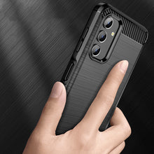 Заредете изображение във визуализатора на галерията – Carbon Case Flexible Cover Sleeve for Samsung Galaxy A13 5G black - TopMag
