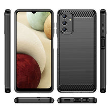 Заредете изображение във визуализатора на галерията – Carbon Case Flexible Cover Sleeve for Samsung Galaxy A13 5G black - TopMag
