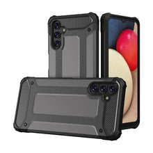 Заредете изображение във визуализатора на галерията – Hybrid Armor Case Tough Rugged Cover for Samsung Galaxy A13 5G black - TopMag
