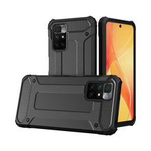 Заредете изображение във визуализатора на галерията – Hybrid Armor Case Tough Rugged Cover for Xiaomi Redmi 10 black - TopMag
