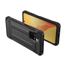 Заредете изображение във визуализатора на галерията – Hybrid Armor Case Tough Rugged Cover for Xiaomi Redmi 10 black - TopMag
