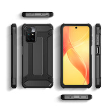 Заредете изображение във визуализатора на галерията – Hybrid Armor Case Tough Rugged Cover for Xiaomi Redmi 10 black - TopMag
