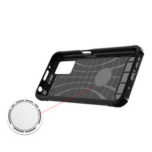 Заредете изображение във визуализатора на галерията – Hybrid Armor Case Tough Rugged Cover for Xiaomi Redmi 10 black - TopMag
