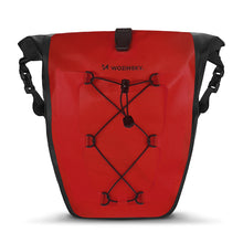 Заредете изображение във визуализатора на галерията – Wozinsky waterproof bicycle bag trunk pannier 25l red (WBB24RE) - TopMag
