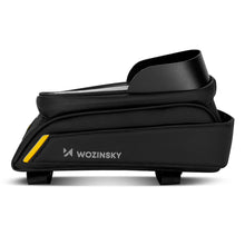 Заредете изображение във визуализатора на галерията – Wozinsky frame bike bag with phone case 1l black (WBB25BK) - TopMag
