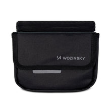 Заредете изображение във визуализатора на галерията – Wozinsky frame bike bag bicycle pannier waterproof phone case 1.5l black (WBB26BK) - TopMag
