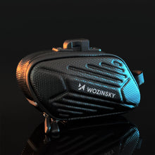 Заредете изображение във визуализатора на галерията – Wozinsky bicycle saddle bag waterproof 1.5l black (WBB27BK) - TopMag
