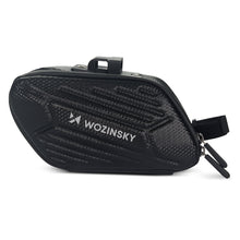 Заредете изображение във визуализатора на галерията – Wozinsky bicycle saddle bag waterproof 1.5l black (WBB27BK) - TopMag
