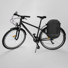 Заредете изображение във визуализатора на галерията – Wozinsky bicycle bag double backpack 2in1 30l black (WBB30BK) - TopMag
