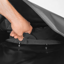 Заредете изображение във визуализатора на галерията – Wozinsky waterproof backpack for bicycle trunk bike bag 2in1 23l black (WBB31BK) - TopMag
