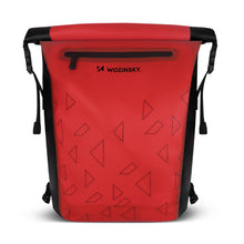 Заредете изображение във визуализатора на галерията – Wozinsky waterproof backpack for bicycle trunk bike bag 2in1 23l red (WBB31RE) - TopMag
