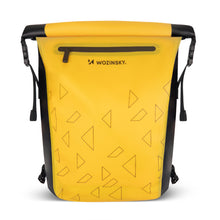 Заредете изображение във визуализатора на галерията – Wozinsky waterproof backpack for bicycle trunk bike bag 2in1 23l yellow (WBB31YE) - TopMag
