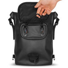 Заредете изображение във визуализатора на галерията – Wozinsky waterproof backpack for bicycle trunk bike bag 2in1 23l yellow (WBB31YE) - TopMag
