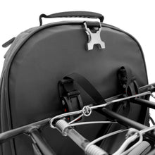 Заредете изображение във визуализатора на галерията – Wozinsky bicycle luggage carrier bicycle backpack with a frame 2in1 30l black (WBB33BK) - TopMag
