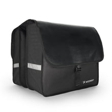 Заредете изображение във визуализатора на галерията – Wozinsky bicycle pannier double 28 l black (WBB34BK) - TopMag
