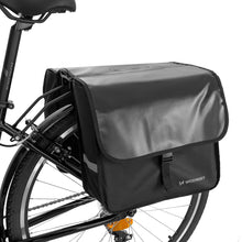 Заредете изображение във визуализатора на галерията – Wozinsky bicycle pannier double 28 l black (WBB34BK) - TopMag

