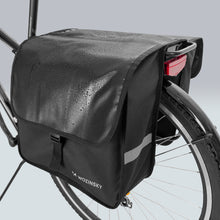 Заредете изображение във визуализатора на галерията – Wozinsky bicycle pannier double 28 l black (WBB34BK) - TopMag
