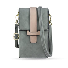 Заредете изображение във визуализатора на галерията – Fancy Bag Case Handmade Pouch High Quality Bag Smartphone Purse with Shoulder Strap Wallet Green (Model 1) - TopMag
