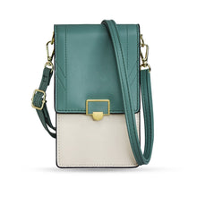 Заредете изображение във визуализатора на галерията – Fancy Bag Case Handmade Pouch High Quality Bag Smartphone Purse with Shoulder Strap Wallet Green (Model 2) - TopMag
