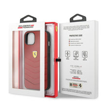 Заредете изображение във визуализатора на галерията – Ferrari FEHCP13SRQUR iPhone 13 mini 5,4" czerwony/red hardcase Off Track Quilted - TopMag
