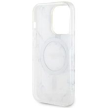 Заредете изображение във визуализатора на галерията – Original Case GUESS hardcase Marble MagSafe GUHMP14XPCUMAH for Iphone 14 Pro Max white
