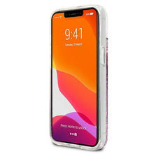 Заредете изображение във визуализатора на галерията – Guess GUHCP13SLGPEPI iPhone 13 mini 5,4" różowy/pink hardcase Peony Liquid Glitter - TopMag

