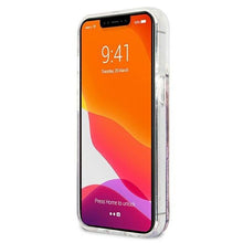 Заредете изображение във визуализатора на галерията – Guess GUHCP13XLGPEPI iPhone 13 Pro Max 6,7" różowy/pink hardcase Peony Liquid Glitter - TopMag
