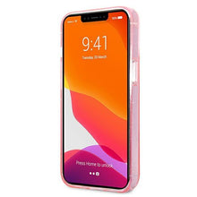 Заредете изображение във визуализатора на галерията – Karl Lagerfeld KLHCP13LKCTUGLP iPhone 13 Pro / 13 6,1" różowy/pink hardcase Glitter Karl`s &amp; Choupette - TopMag
