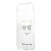 Заредете изображение във визуализатора на галерията – Karl Lagerfeld KLHCP13SCTR iPhone 13 mini 5,4" hardcase transparent Choupette Head - TopMag
