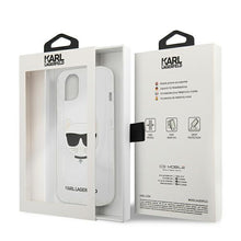 Заредете изображение във визуализатора на галерията – Karl Lagerfeld KLHCP13SCTR iPhone 13 mini 5,4" hardcase transparent Choupette Head - TopMag
