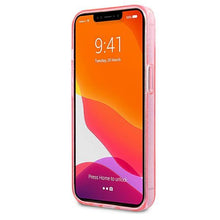 Заредете изображение във визуализатора на галерията – Karl Lagerfeld KLHCP13SKCTUGLP iPhone 13 mini 5,4" różowy/pink hardcase Glitter Karl`s &amp; Choupette - TopMag

