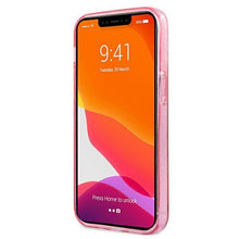 Заредете изображение във визуализатора на галерията – Karl Lagerfeld KLHCP13SKHTUGLP iPhone 13 mini 5,4" różowy/pink hardcase Glitter Karl`s Head - TopMag
