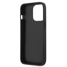 Заредете изображение във визуализатора на галерията – Karl Lagerfeld KLHCP13XPKMB iPhone 13 Pro Max 6,7" niebieski/blue hardcase Leather Ikonik Karl`s Head Metal - TopMag
