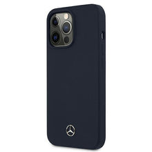 Заредете изображение във визуализатора на галерията – Mercedes MEHCP13LSILNA iPhone 13 Pro / 13 6,1" granatowy/navy hardcase Silicone Line - TopMag
