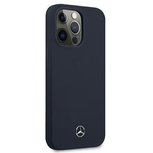 Заредете изображение във визуализатора на галерията – Mercedes MEHCP13LSILNA iPhone 13 Pro / 13 6,1" granatowy/navy hardcase Silicone Line - TopMag
