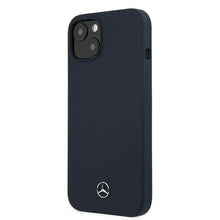 Заредете изображение във визуализатора на галерията – Mercedes MEHCP13SSILNA iPhone 13 mini 5,4" granatowy/navy hardcase Silicone Line - TopMag
