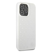 Заредете изображение във визуализатора на галерията – Mercedes MEHCP13XESPWH iPhone 13 Pro Max 6,7" biały/white hardcase Silver Stars Pattern - TopMag
