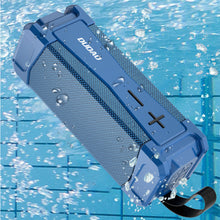 Заредете изображение във визуализатора на галерията – Dudao Waterproof IP6 Wireless Bluetooth 5.0 Speaker 10W 4000mAh blue (Y1Pro-blue) - TopMag
