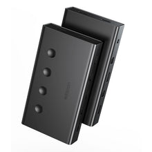 Заредете изображение във визуализатора на галерията – Ugreen KVM (Keyboard Video Mouse) switch 4 x 1 HDMI (female) 4 x USB (female) 4 x USB Type B (female) black (CM293) - TopMag
